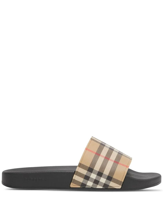 Burberry Check slides