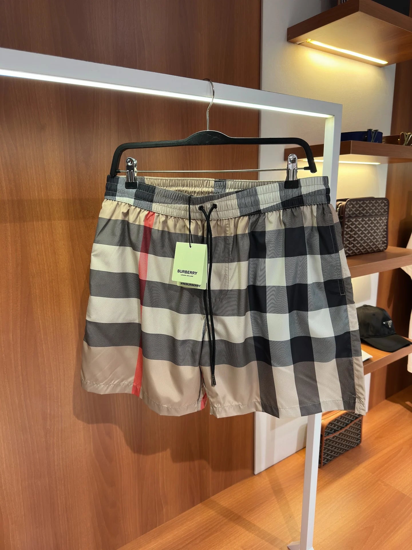BURBERRY BLACK SUMMER SET
