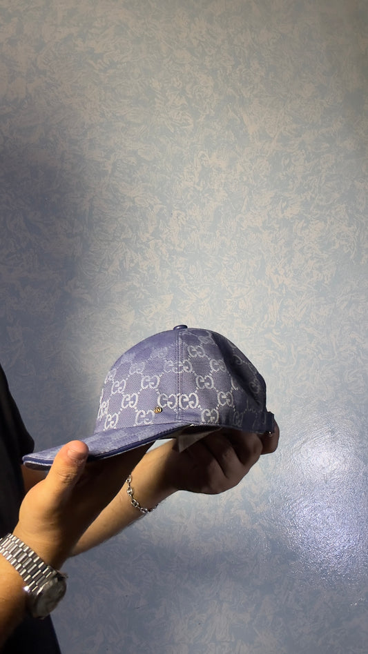 casquette gucci 1/1 bleu