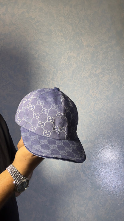 casquette gucci 1/1 bleu