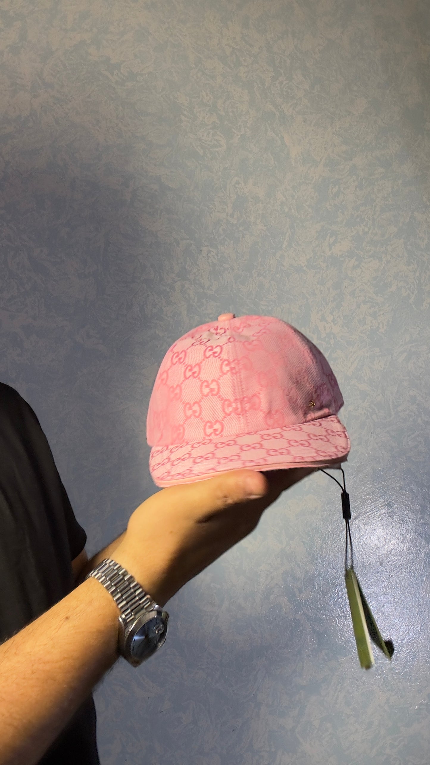 casquette gucci 1/1 rose