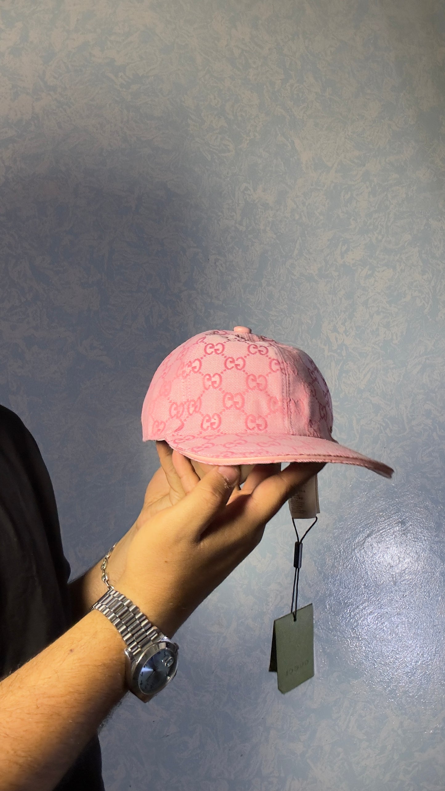 casquette gucci 1/1 rose
