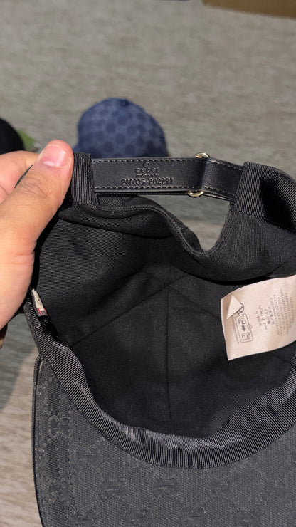 casquette gucci 1/1 Noir