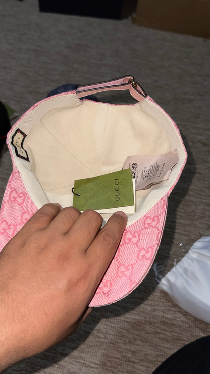 casquette gucci 1/1 rose
